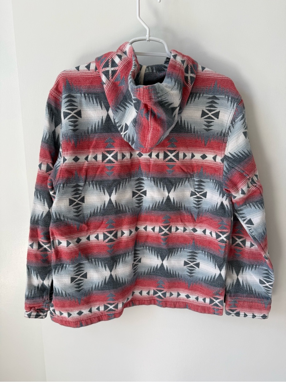 Faherty Blanket Baja Hoodie, in Colorado Jewel - Picture 3 of 9